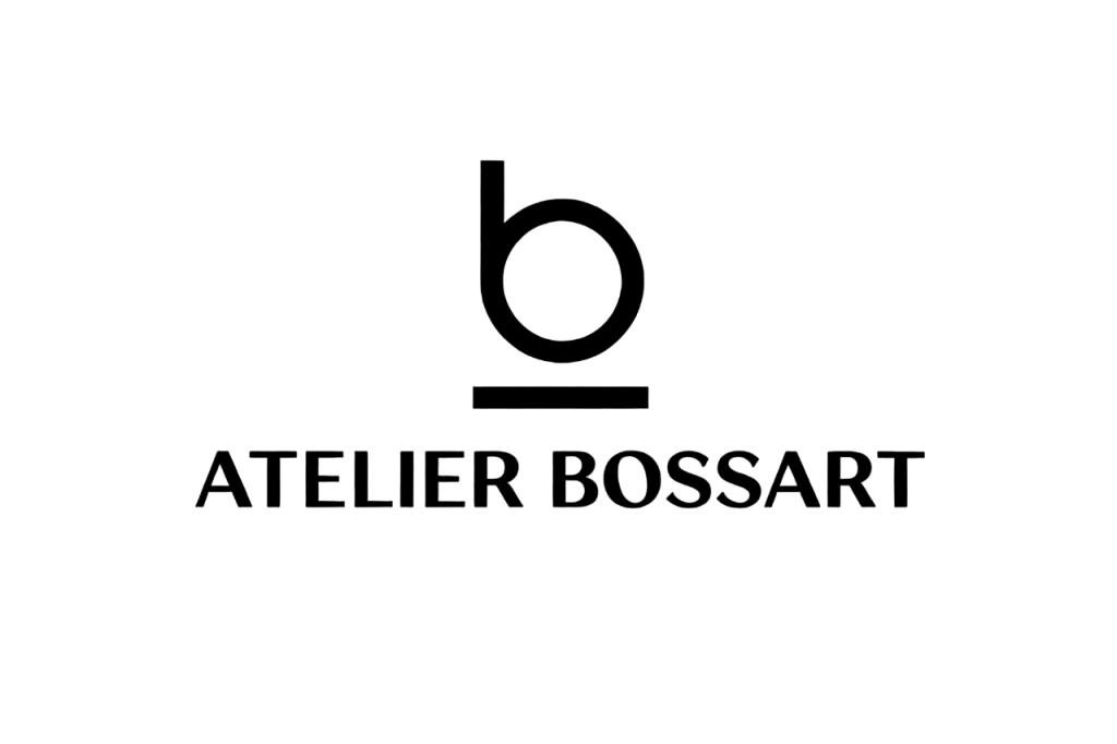 logo épuré d'atelier bossart photoroom noir